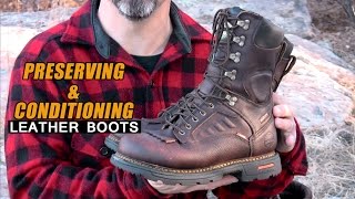 Make sure you take care of your leather hunting & outdoor boots. can
boots last longer, look better, and improve their ability to repel
water w...