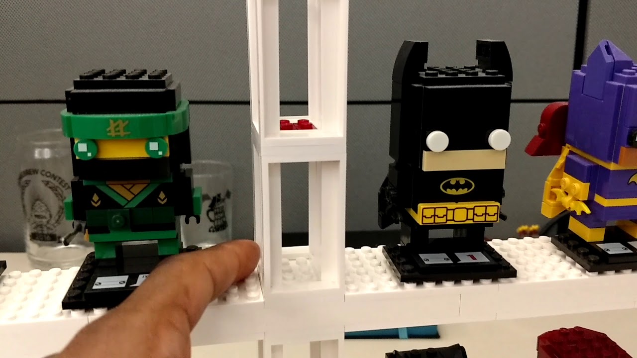 LEGO BrickHeadz display (how I made it) - YouTube