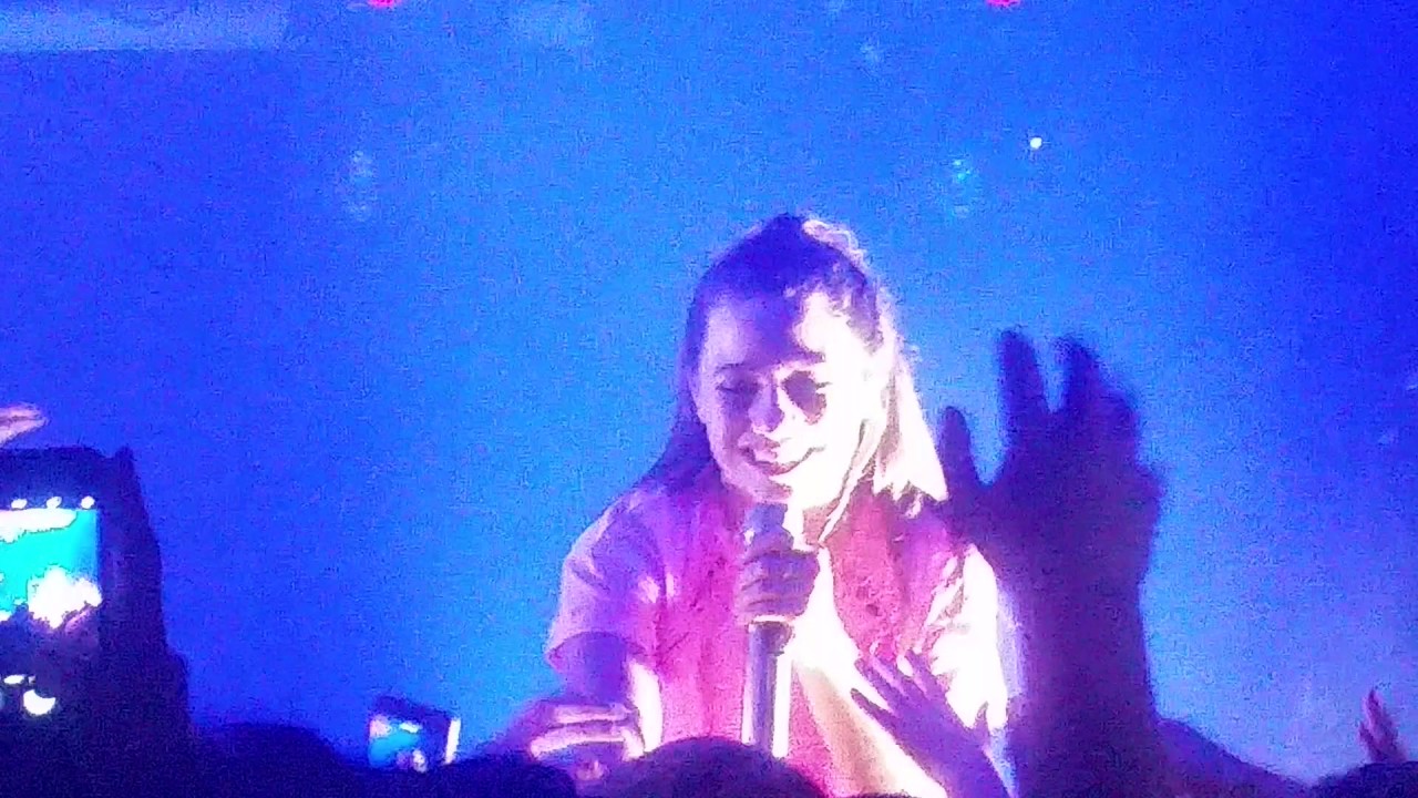 Mackenzie Ziegler performing I Will Never Forget You at Sheffield O2 Academy on Day and Night Tour