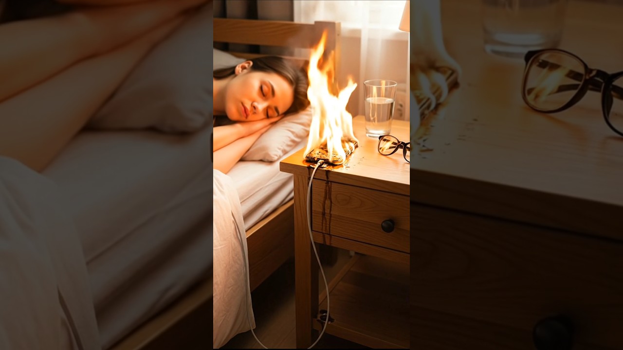 Her Phone Caught Fire While She Slept But Labrador Was Awake 