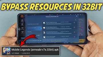 BYPASS RESOURCES IN 32BIT MLBB APP - TIPS & TRICKS!