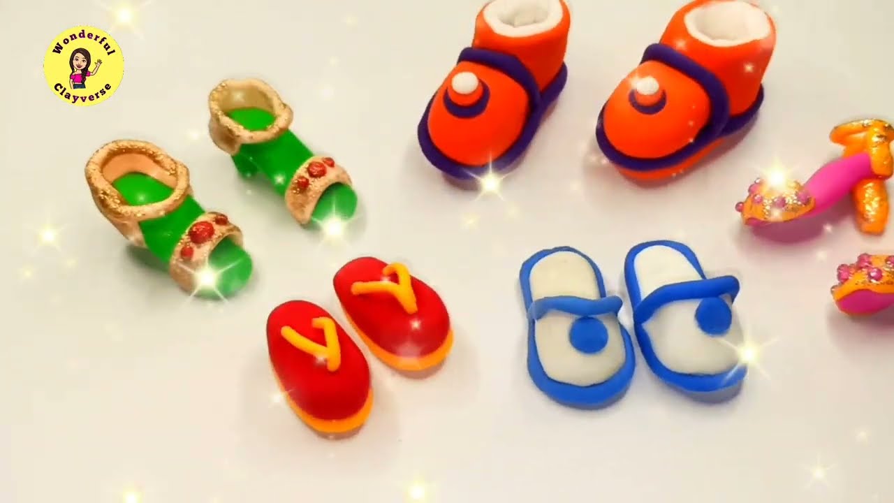 ミニミニシューモールドアレンジ 🔴 DIY How to Make MINIATURE SHOES