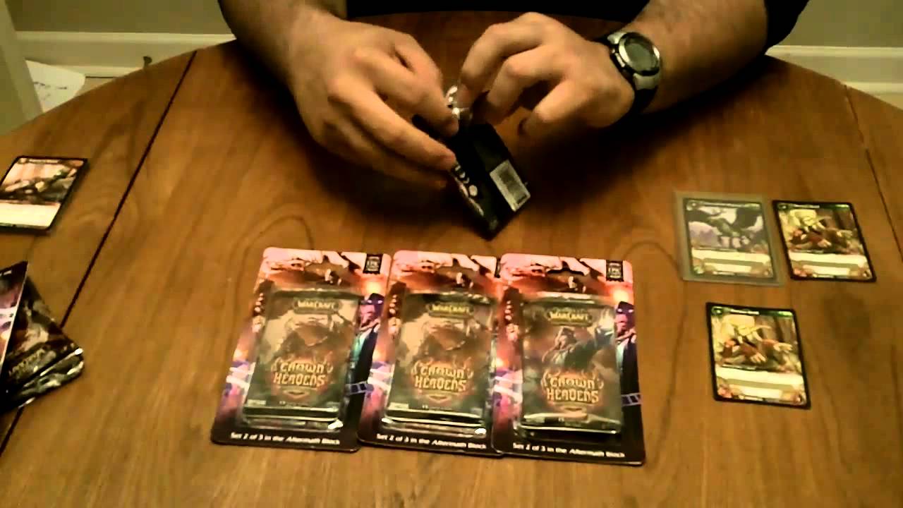 World of Warcraft WOW Crown of the Heavens HOT PACK BREAK! PACKSEARCHERS.COM