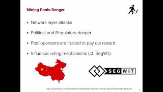 Blockchain Lecture 2.3 - Mining Pool Dangers