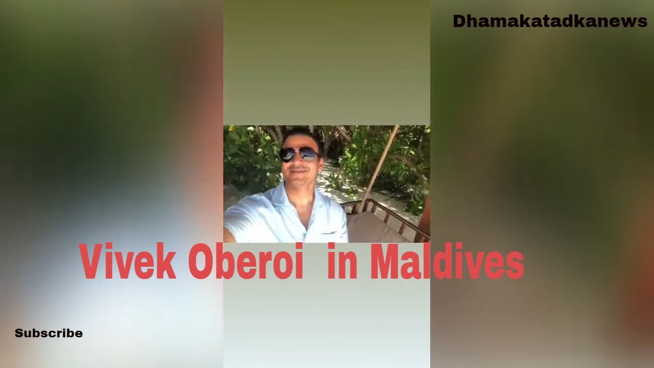 Vivek oberoi enjoy with family time in Maldives