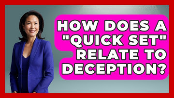How Does A "quick Set" Relate To Deception? - The Volleyball Hub