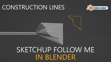 SketchUp Follow Me In Blender