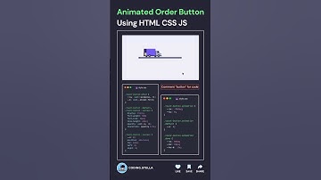 Animated Order Button 🤯  HTML CSS #css #animation