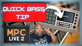 How to Make Quick Basslines in MPC Live 2 Tutorial #mpclive2 screenshot 5