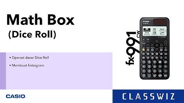 Tutorial Kalkulator ClassWiz Seri CW -  Math Box(Dice Roll)