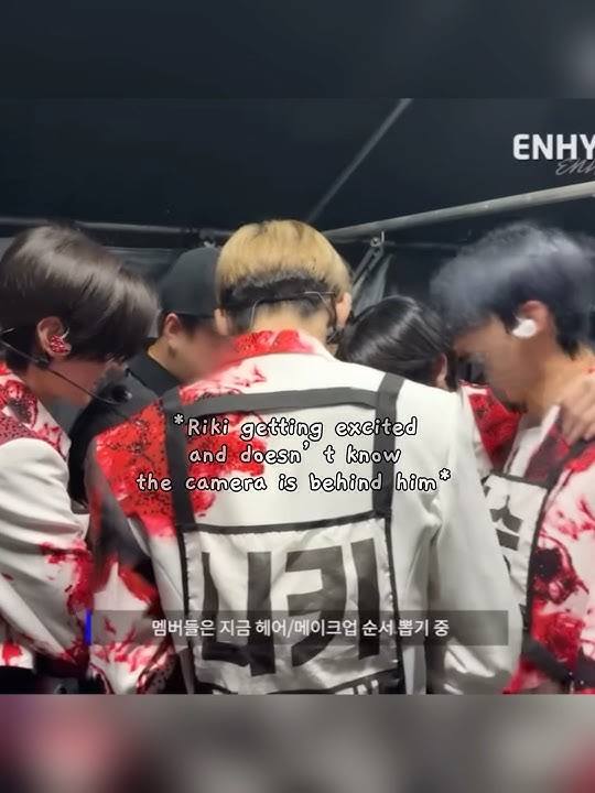 he lets his guard down and turns back into the adorable youngest member🥹 #enhypen #enhypenmembers