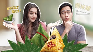 Homemade VS. Store-bought Sticky Rice – can he tell which one’s mine?
