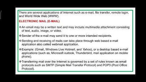 Class 11 - IT - UNIT 2 - NETWORKING AND INTERNET - SESSION 3
