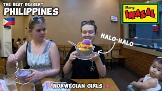 HaloHalo Only In The PHILIPPINES | Foreigner Girls Tried It