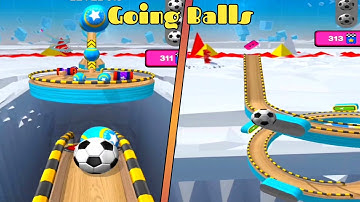 Going Balls Speedrun Gameplay New Update Level 610-612 (Android, iOS)