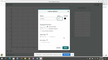 Using Graphical Analysis  linear model