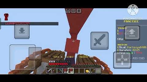 MOBILE VS PC PLAYER BRIDGE MATCH🌉#pvp #pvpserver #zeqa  #minecraft #subscribe #minecraftpe #like