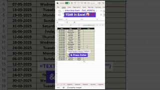 Har Interview Me Pooche Jaate Hai Ye Excel Formulas😮| #excel #computer #exceltips #viral #tutorial
