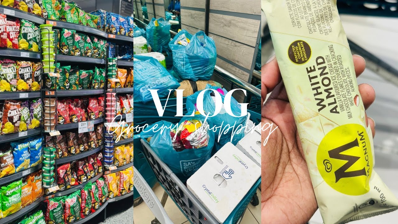 Grocery shopping vlog || Checkers || Bluff Meat Supply || Hillcrest corner || South African YouTuber