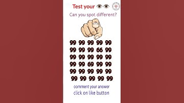 CAN YOU SPOT ?? #maths #quizbuzz #mathematicsquiz #quizchallenge #quizomatic #quiz #puzzle #mathtest