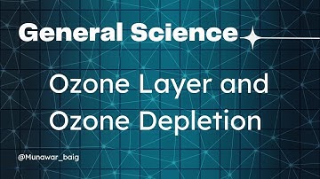 Ozone Layer and Ozone Depletion (GSA Environmental Science Series)