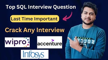 Important SQL Question Answer | Interview Question asked in Companies | How to Answer| SQL Interview