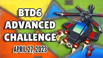 BTD6 Advanced Challenge - 3 Towers Vs 1 MOAB (April 27, 2023)