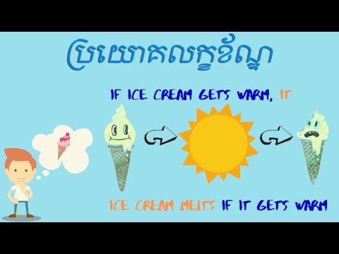 ប្រយោគលក្ខខ័ណ្ឌ (​Conditional Sentences) ភាគ១