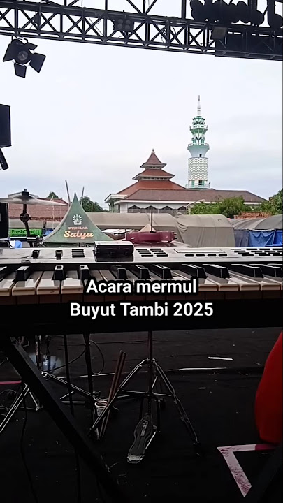 Mermul buyut tambi tahun 2025 #tradisi #orkespink #entertainment #piano #dangdut