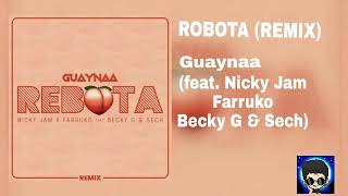 REBOTA (REMIX) - Guaynaa (feat. Nicky Jam, Farruko, Becky G & Sech) Resimi