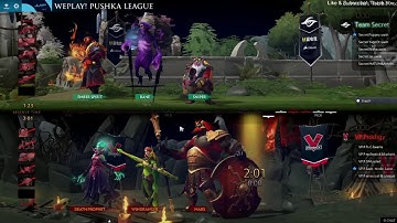 Team Secret vs VP.Prodigy (Bo5) GRAND FINALS - WePlay! Pushka League S1: Division 1