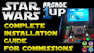 Star Wars Arcade1up Mod: Complete Installation Guide for Commissions by Kongs-R-Us