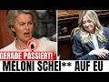 Politischer Paukenschlag: MELONI setzt Abschottung von EU Vorschriften durch