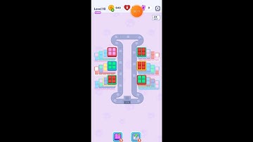 Color Cube Match Sort Puzzle - Level 10