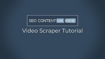Youtube Scraper Tutorial