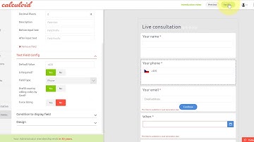 Create any web form with Calculoid – Learn from web calculators case studies #7