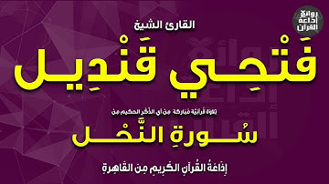 القارئ الشيخ فتحي قنديل | من سورة النحل | إذاعة القرآن