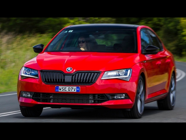 Best 2017 Skoda Superb Sportline 206tsi Review Photos Caradvice