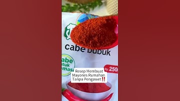 Thumbnail of Ada resep membuat mayones... #shorts #youtubeshorts #shortvideo #kuliner #mayonnaise