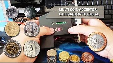 Coin Acceptor Calibration Tutorial Step by step