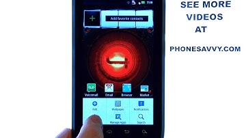 Motorola Droid 4:  How Do I Turn On Airplane Mode?