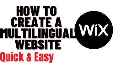 HOW TO CREATE A MULTILINGUAL WEBSITE ON WIX 2024