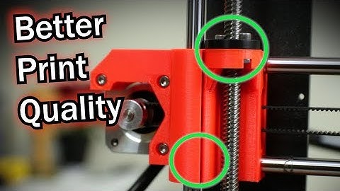 13 Changes that might Improve Prusa i3 mk3 Print Quality