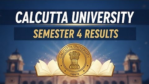 Semester 4 Result Notice 😨 CCF & CBCS  | Calcutta University 