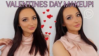 HOW TO: VALENTINE'S DAY MAKEUP TUTORIAL! SOFT, ROMANTIC VALENTINE'S DAY 2021 GLAM MAKEUP LOOK!