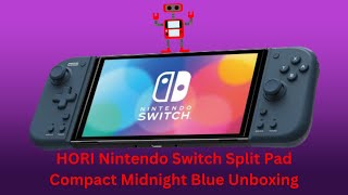 HORI Nintendo Switch Split Pad Compact Midnight Blue Unboxing