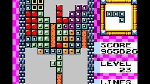 [TAS] Tetris DX - "1 Million" Marathon in 3:07.54