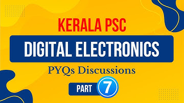 Digital Electronics PYQs Kerala PSC (Part 7) #studywithclick #digitalelectronics #keralapsc #click