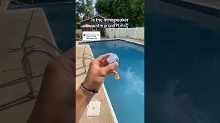 Perfect speaker for pool parties!? 🤔😳