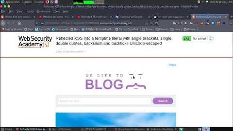 Reflected XSS into a template literal with angle brackets, single, double quotes, Unicode-escaped